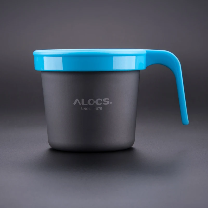 Alocs TW-403, для улицы, портативная, 280 мл, для кемпинга, чашка для воды, кружка для кофе, чашка, стакан для путешествий, пеших прогулок, альпинизма