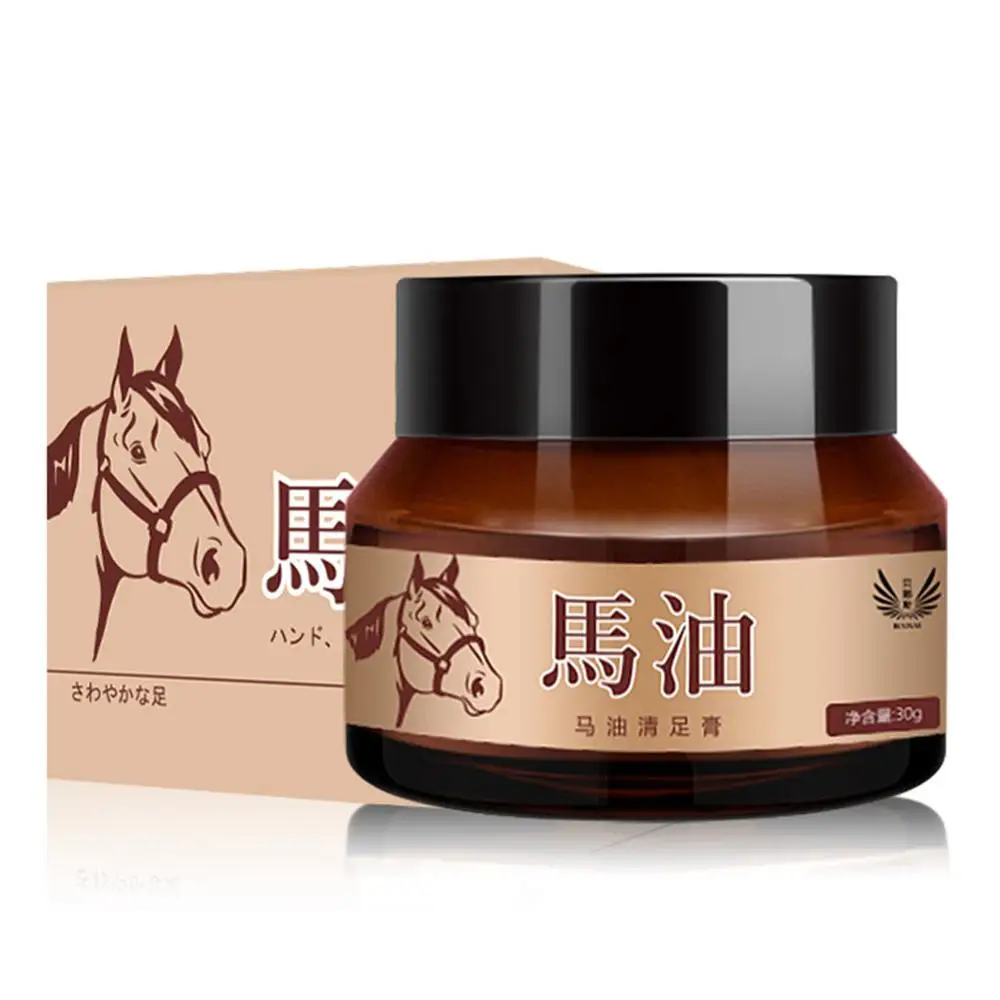 30 мл на основе конского жира крем для ног ноги руки сглаживание кожи и