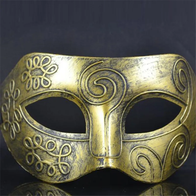 

Party Facial Masquerade Mask Venetian Costumes Carnival Mask Roman Gladiator Halloween 1 X Men's Retro Mask Cn(origin)