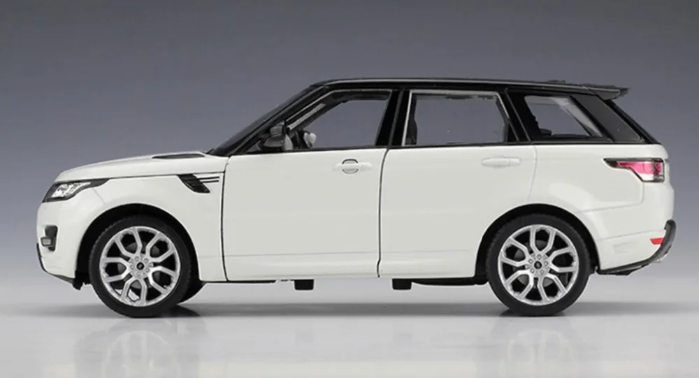 Welly 1/124 1:24 Range Rover Sport SUV внедорожник автомобиль литой Дисплей Модель игрушки на день рождения для детей мальчиков и девочек