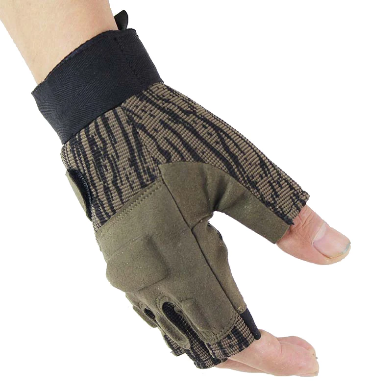 Охотничьи перчатки военные тактические для страйкбола мотоциклетные на