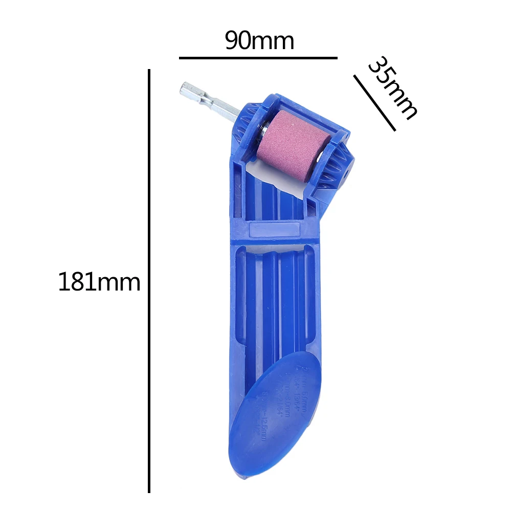 

2-12.5mm Drill Bit Sharpener Set Portable Corundum Grinding Resisting Drill Polishing Grinder Wheel Tool
