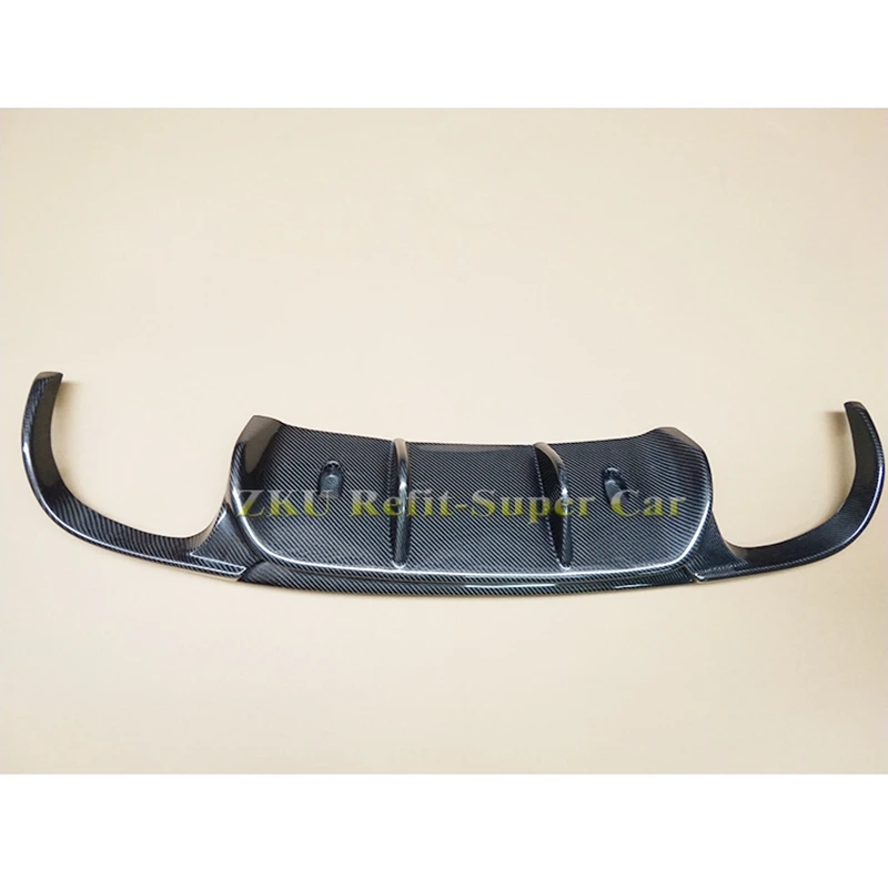 Диффузор заднего бампера VRS Style из настоящего углеродного волокна для моделей