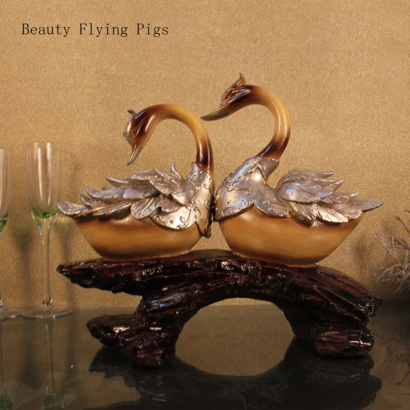Прямые продажи Новые творческие и элегантные благоприятный Лебедь