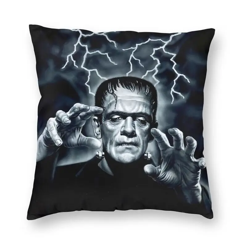 

Скандинавский чехол для подушки Frankenstein, украшение, ужас, Хэллоуин, подушка монстр-кар