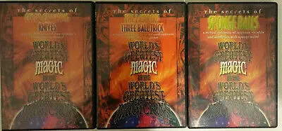 

WORLD'S GREATEST MAGIC - Gambling Routines With Cards vol.1-2-3 - Magic Tricks