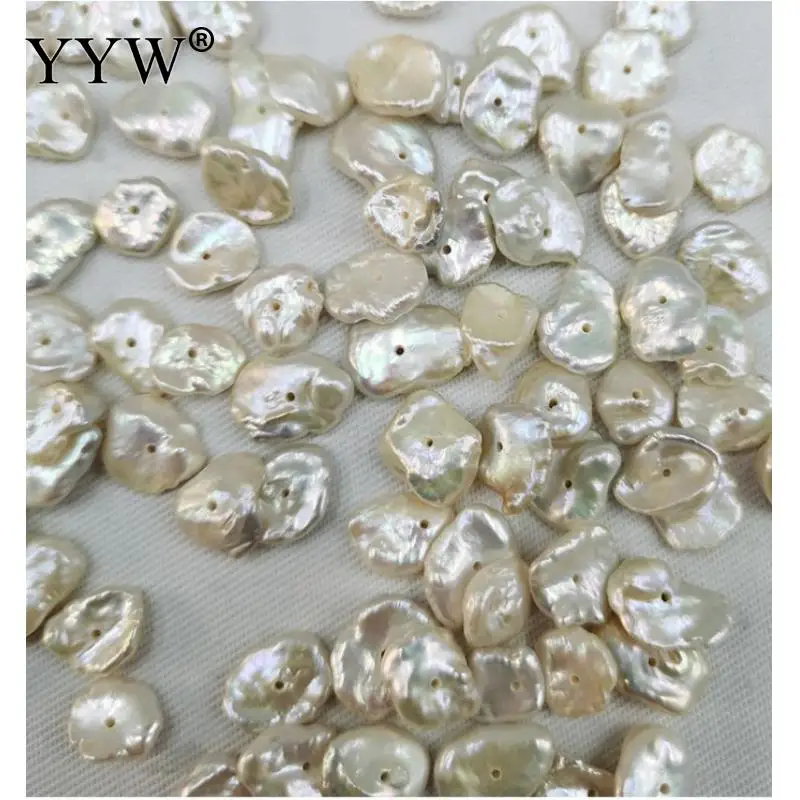 1pc 10/12mm Natural Big White irregular Pearl Beads Freshwater Loose for DIY Necklace Bracelet Jewelry Accessories | Украшения и