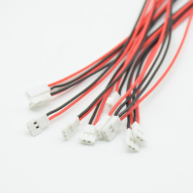 10 шт. 15 см MX2.0mm микро шаг 2 0 2P Штекерный гнездовой разъем с проводными кабелями 150