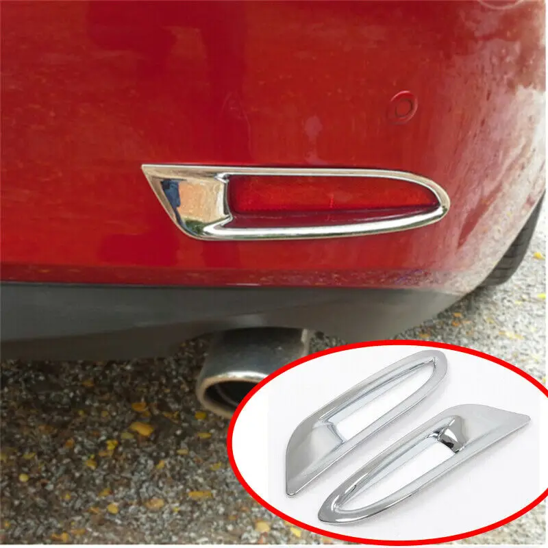 

Подходит для Mazda 6 Atenza 2014-2017, ABS хромированные зеркальные лампы, крышки, отделка, литье, аксессуары для стайлинга, 2 шт.