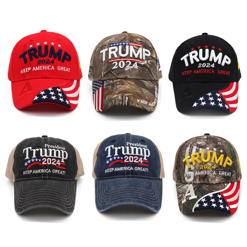 

Donald Trump 2024 MAGA Hat Cap Baseball Camo USA KAG Make Keep America Great Again Snapback President Hat Hiking Caps