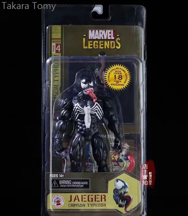 Фигурка из ПВХ Веном в фильме Марвел 7 модель человека паука игрушки|Игровые