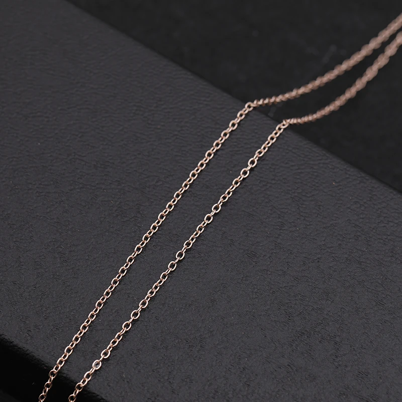 Rose Gold Color Pendant Necklace Parent-Child Mother's Day Theme Alloy Jewelry Adornment Heart-Shaped Mother's Love Necklace