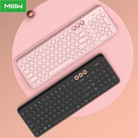 miiiw bluetooth dual mode keyboard 104 keys 2 4ghz multi system compatible wireless light computer laptop tablet keyboard xiaomi