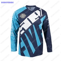 2022 mens motocross mtb jersey downhill mountain enduro jersey long sleeve cycling wear bike dh maillot ciclismo hombre