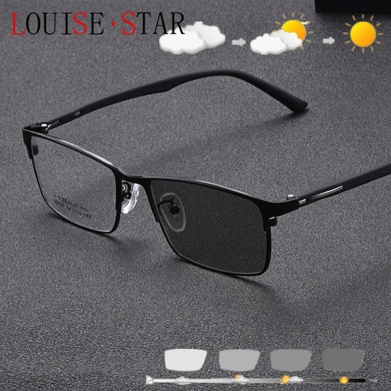 

Модные фотохромные очки для близорукости 0-400 градусов мужские Ультралегкие спортивные очки для рыбалки отдыха умные солнцезащитные очки д...