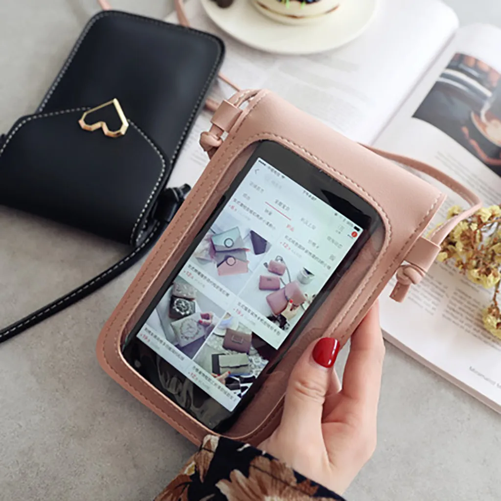 Женская сумка чехол из искусственной кожи для iPhone 11 Pro Max|Сумки телефона| |