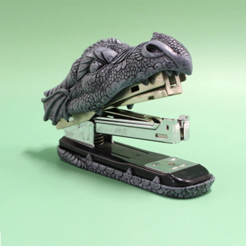 

Creative Office Stationery Home Crafts Desktop Resin Decoration Leading Stapler