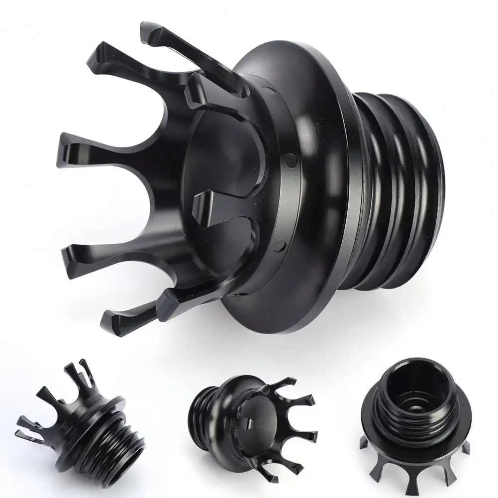 

MP12-001-0158 Gas Tank Cap High Reliability Easy Installation Black Motorcycle King Crown Fuel Tank Cap for XL1200 XL883 X48 V72
