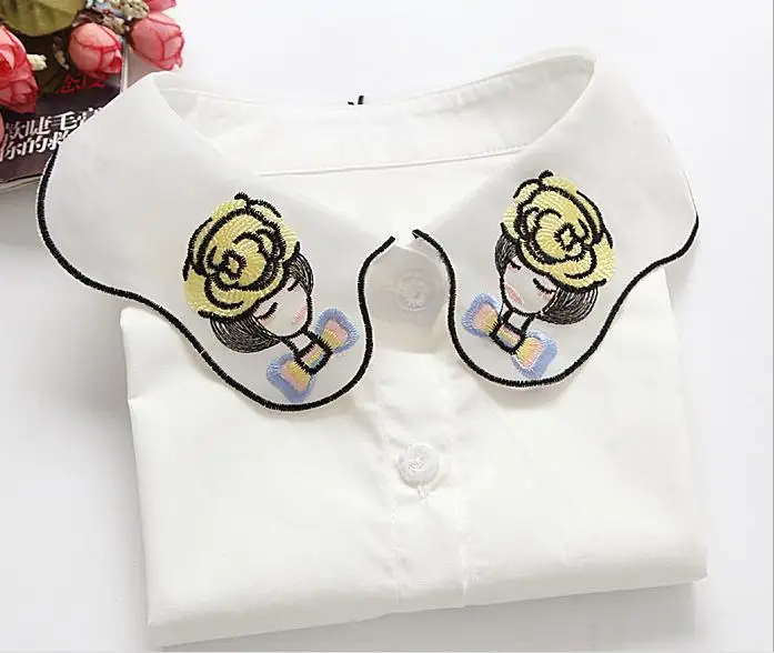 Женский свитер рубашка из хлопка шифона органзы базовые оборки имитация