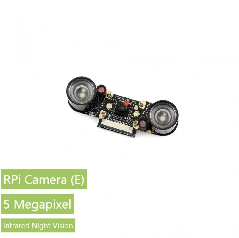 Модуль камеры ночного видения Raspberry Pi Camera (E) 5 Мп OV5647 датчик фиксированного