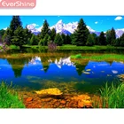 EverShine Алмазная вышивка полная выкладка пейзаж Картина Стразы 5D алмазная Картина Вышивка крестом озеро художественные наборы домашний декор на стену