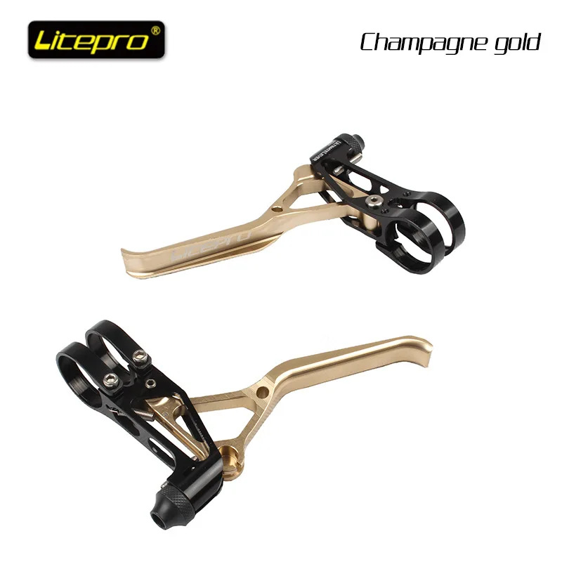 

Litepro brake CNC 64g folding bike road bike small wheel V brake leverlever high quality brake lever LP ultralight