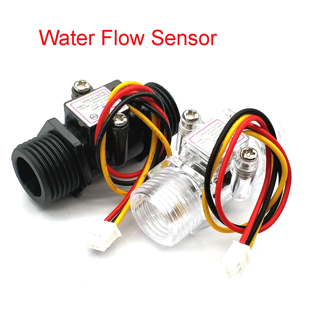 Расходомер для воды Датчик Холла расхода индикатор счетчик расходомер G1/2 0 5 25