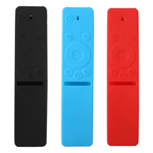 silicone remote control cover shockproof controller case for samsung smart lcd tv remote shockproof protective case free global shipping