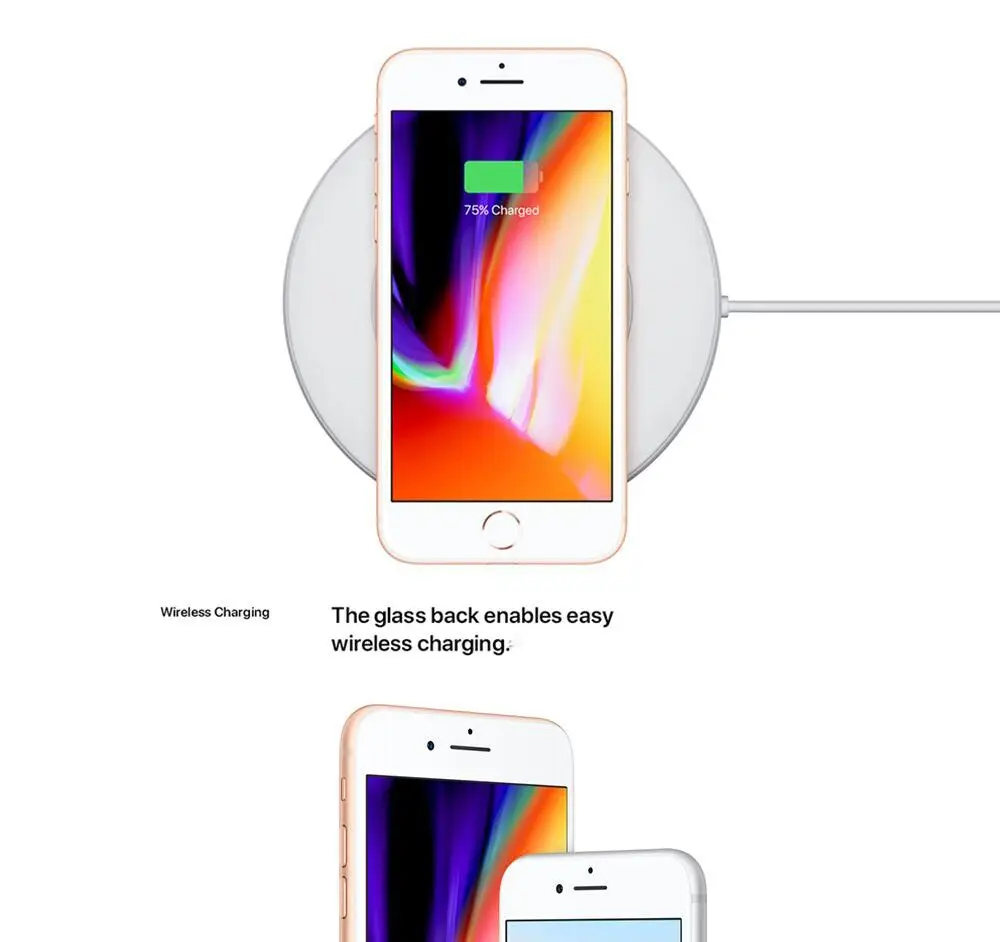 Apple iphone 8 Plus Hexa Core iOS 3GB ram 64/256GB rom 5,5 дюймов мобильный телефон 12MP отпечаток пальца 2691mAh 4G LTE мобильный телефон