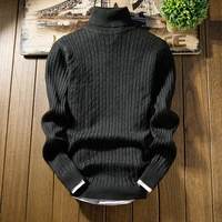 2021 mens sweaters male knitwear sweater warm patchwork round collar cotton casual wool pullovers mens brand plus size 3xl