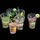 Миниатюрная мини-бутылка с фруктами 112 1 шт., имитация напитков, модель мебели, игрушечный напиток, игра в кукольный домик, аксессуары для кукол, пищевая смола