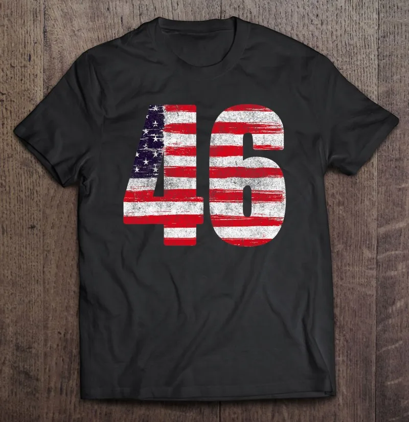 Футболка 46 с избранным Джо биденом для празднования бидена президента 2020 Ver2 Tech