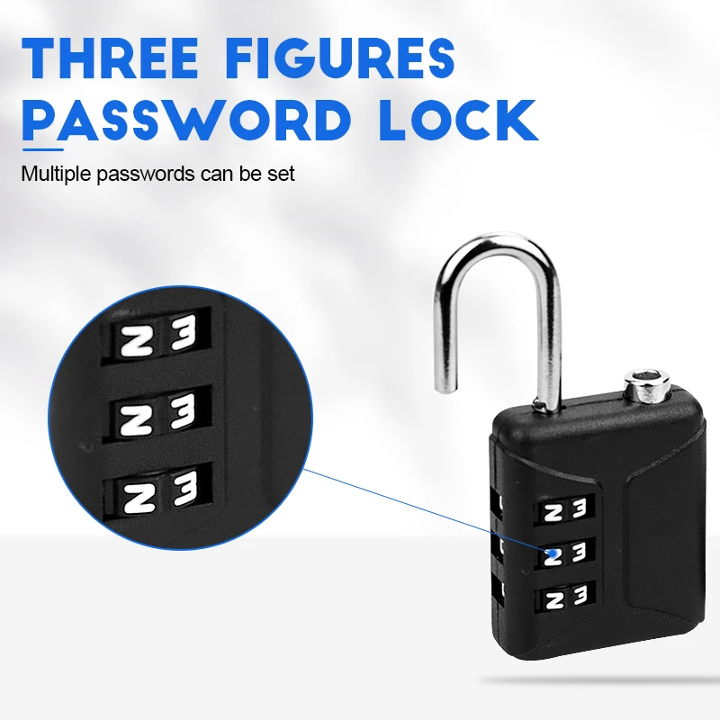 Легкий Комбинированный Замок DANPHEN с кодовым номером навесной замок для багажа