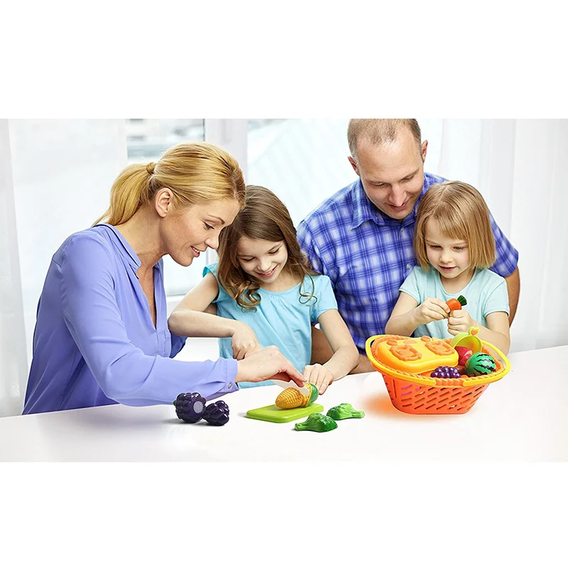 Лидер продаж Детская игра в кухню искусственные Детские овощи миниатюрная еда