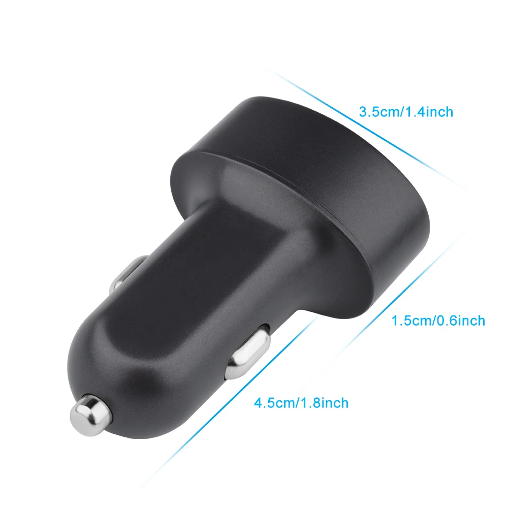 Автомобильное зарядное устройство Rocketek с 2 usb портами 4 А|charger adapter|phone charger adaptermobile