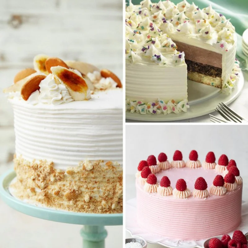 Нескользящий пластиковый поворотный стол для торта вращающийся нож теста