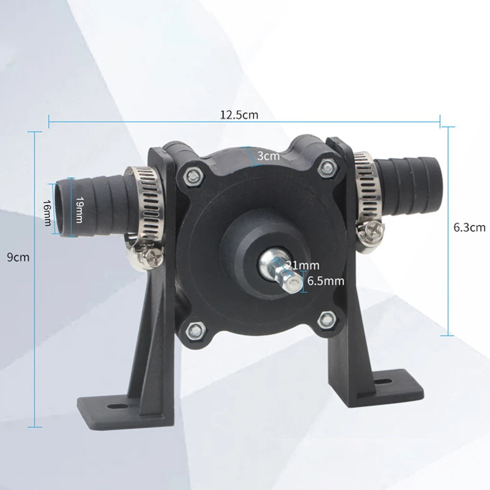 Электрический водяной насос с дрелью портативный Ransfer для масляной жидкости
