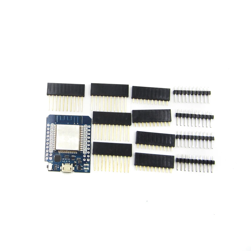 Для Wemos D1 ESP32 ESP-32S беспроводной WiFi Bluetooth BLE для Mini Esp8266 CP2104 модуль с контактами |