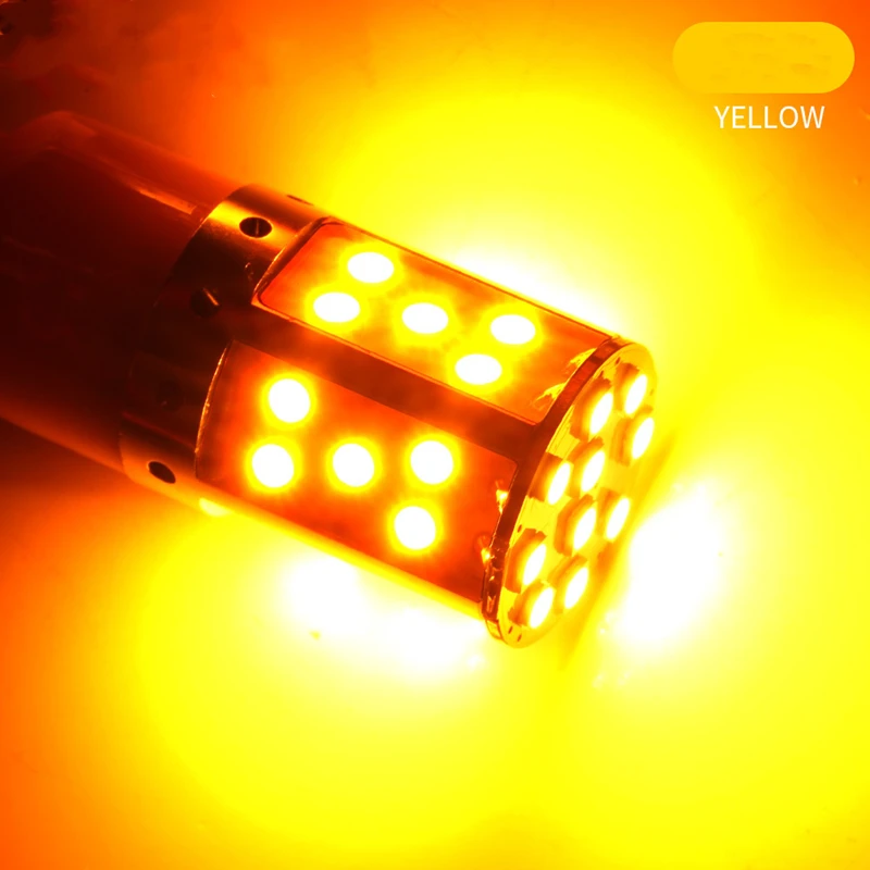 1 шт. светодиодный автомобильная светодиодная лампа T20 7440 W21W 3030 35SMD|Сигнальная