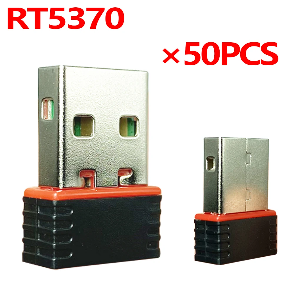 [50 шт.] 5370 адаптер Wi-Fi с Ralink RT5370 чип 150 Мбит/с 2 4 ГГц 802.11b/g/n USB2.0 вращающийся
