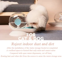 automatic pet cat dog feeder drinking snails bowl water feeding filter 1 8l automatic puppy supplies water bottle cat food