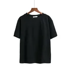 Харадзюку Женская летняя футболка с короткими рукавами в повседневном стиле, уличная серии друг топ из чистого хлопка, футболка, одежда для девочек,