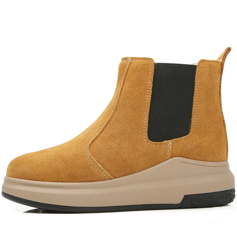 Женские ботинки коллекция 2019 года Зимние ботильоны в байкерском стиле женские