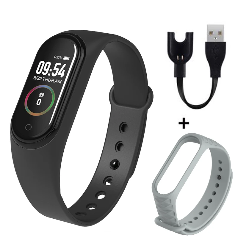 H M4 браслет Smartband Спортивный Браслет Smartwatch монитор сердечного ритма фитнес трекер активности кровяное давление Bluetooth - Цвет: H