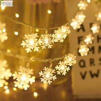 snowflake led light santa claus merry christmas decor for home 2021 christmas ornament navidad deco tree xmas gift new year 2022