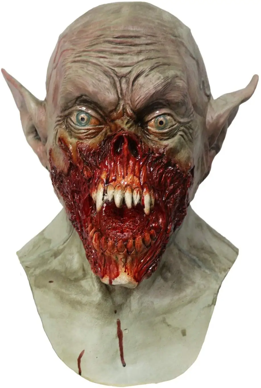 

Nosferatu Monster Vampire DELUXE ADULT Fancy Dress LATEX BAT CREATURE