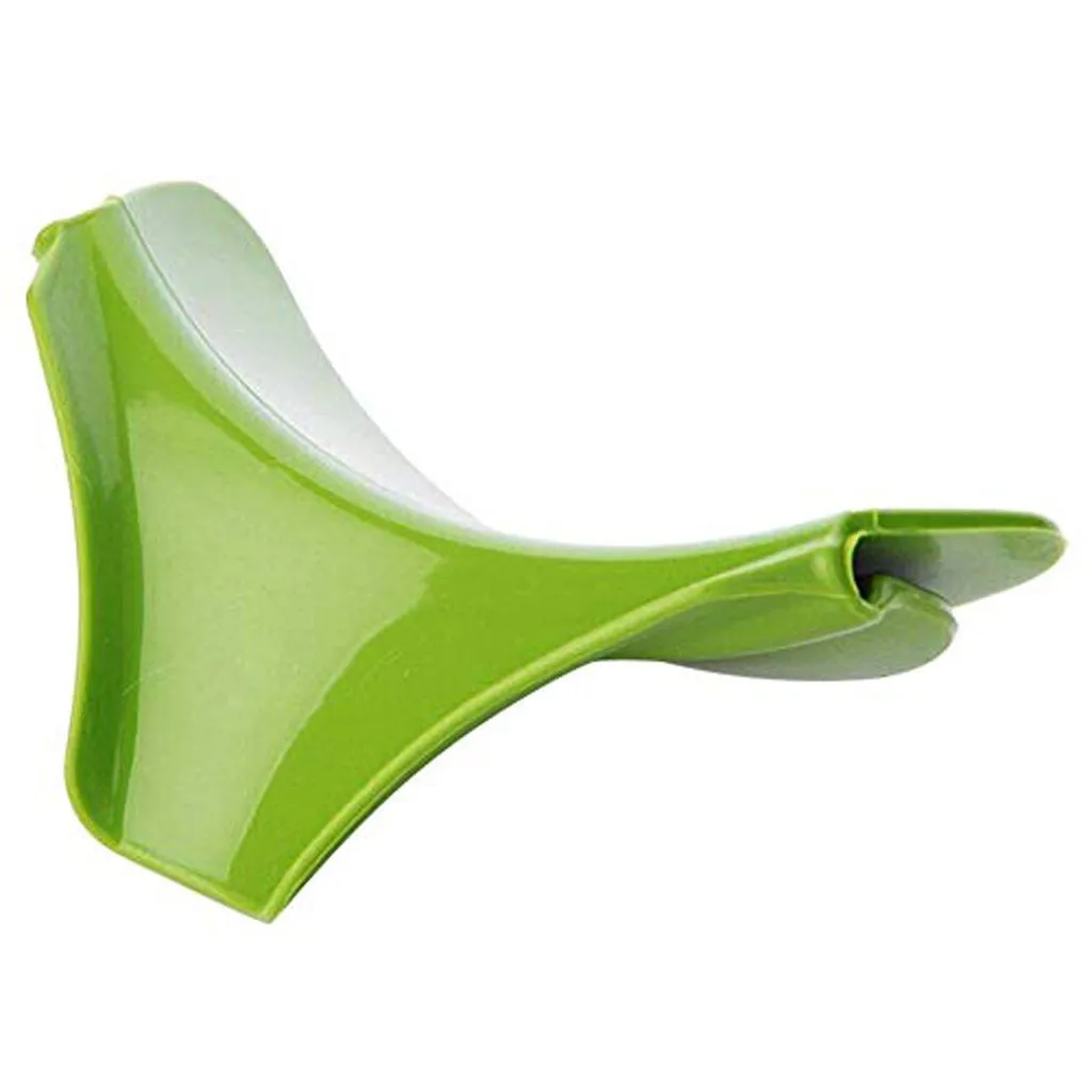 

1pc Anti-spill Slip for Pots Pans and Bowls Practical Kitchenware Silicone Pour Soup Deflector Soup Funnel Kitchen Accessories