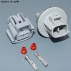 Штекер-гнездо worldgolden, 2 контакта, 2,2 мм, для автомобильных пластиковых электрических штекеров Toyata, водонепроницаемый разъем 90980-11019