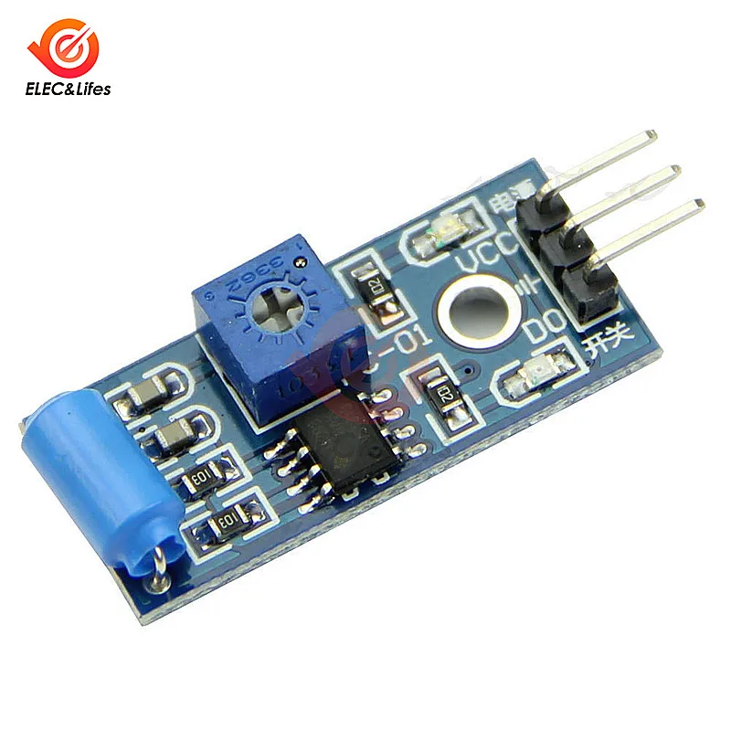 Нормально замкнутый модуль датчика вибрации датчик сигнализации