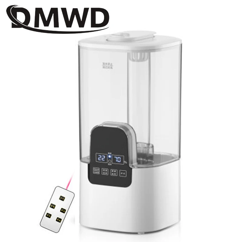 DMWD Бесшумный ультразвуковой увлажнитель для ароматерапии распылитель эфирного
